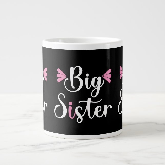 Big Sister, Lovely Large Coffee Mug (Front)