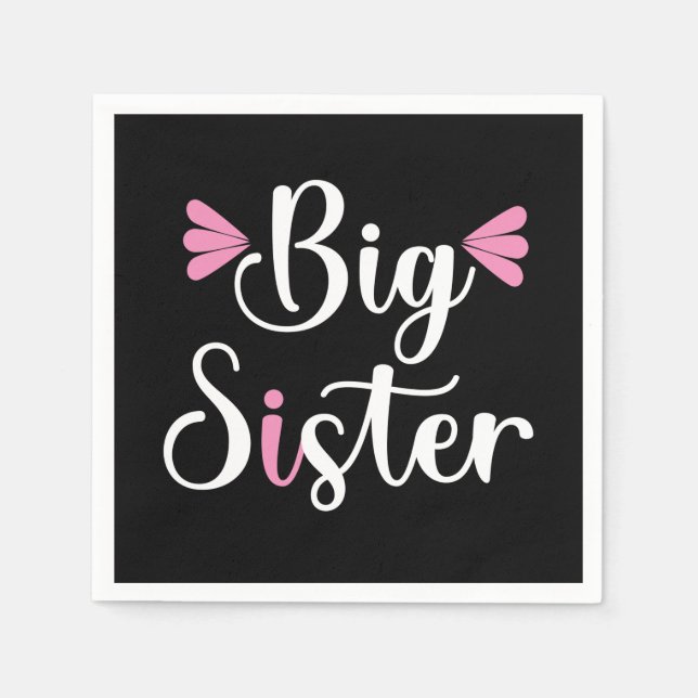 Big Sister, Lovely Napkin (Front)