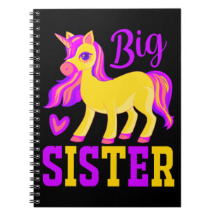 Big Sister Magical Unicorn Notebook