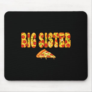 Big Sister Matching Birthday Squad Design Mouse Mat