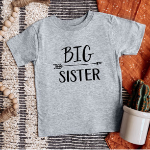 Big Sister Matching Sibling Family T-Shirt