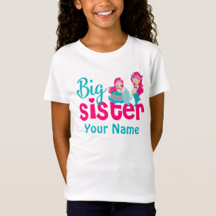 Big Sister Mermaid Personalised Shirt