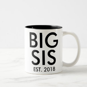 Big sister Mug New baby Pregnancy Personalised