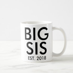 Big sister Mug   New baby Pregnancy Personalised