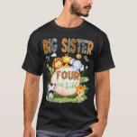 Big Sister Of The Four Ever Wild Safari 4th Birthd T-Shirt<br><div class="desc">Big Sister Of The Four Ever Wild Safari 4th Birthday Boy</div>
