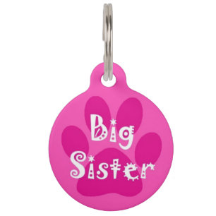 Big Sister Pet ID Tag