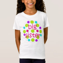Big Sister Polka Dot Tshirt