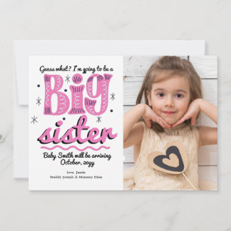 Big Sister Pregnancy Announcement