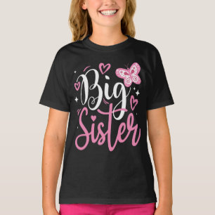 Big Sister Promoted to Big Sister Announcement T-Shirt