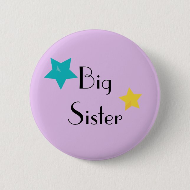 Big Sister Round Button (Front)