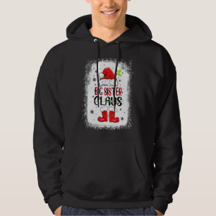 Big Sister Santa Claus Dress For Men Women Christm Hoodie