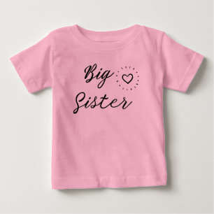 Big sister Shirt, Big Sis Shirt, Little Sister  Baby T-Shirt