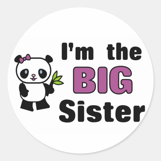 Big Sister stickers (Front)