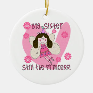 Big Sister Still the Princess Ceramic Tree Decoration
