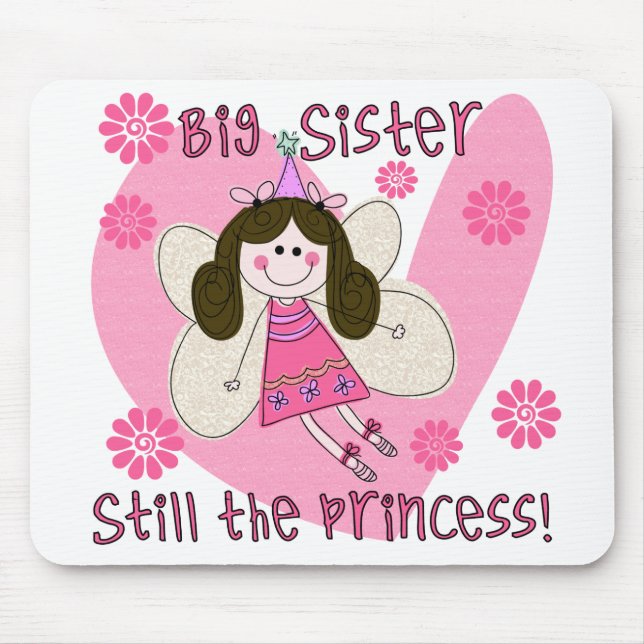 Big Sister Still the Princess Mouse Mat (Front)