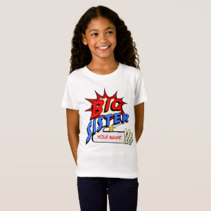 Big Sister Superhero T-Shirt