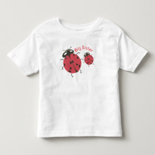 Big Sister Tee - Ladybug Theme