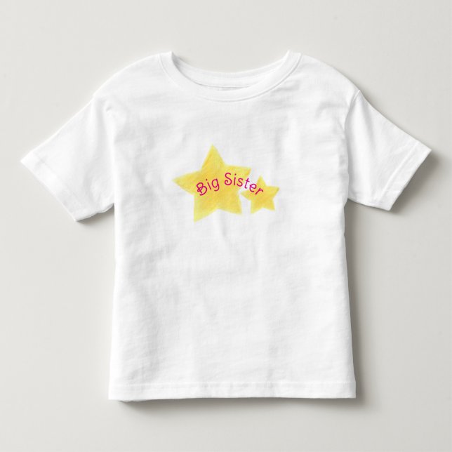 Big Sister Tee - Shining Star Theme (Front)