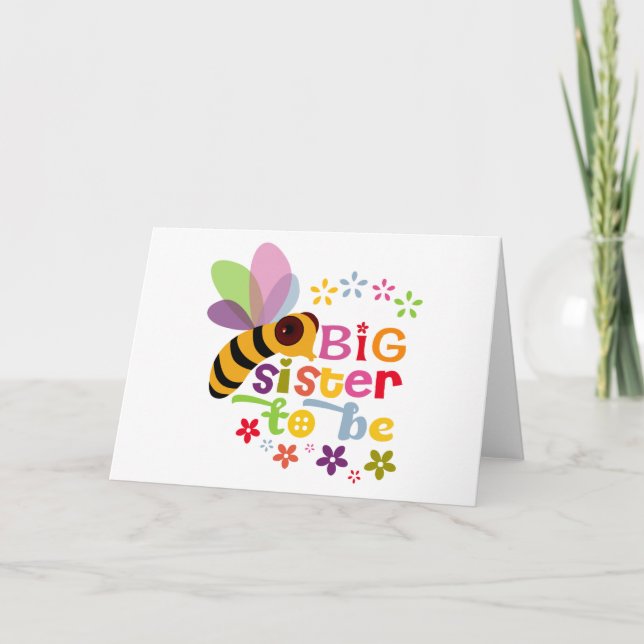 Big Sister To Be Announcement (Front)