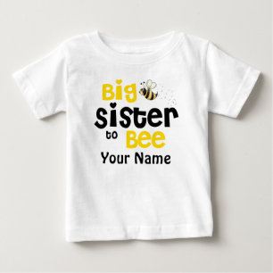 Big Sister to Bee Personalised T-shirt