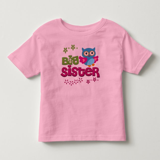 Big Sister Toddler T-Shirt (Front)