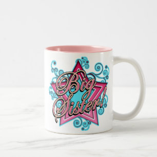 Big Sister Two-Tone Coffee Mug