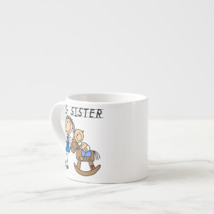 Big Sister With Baby Brother Gifts Espresso Cup