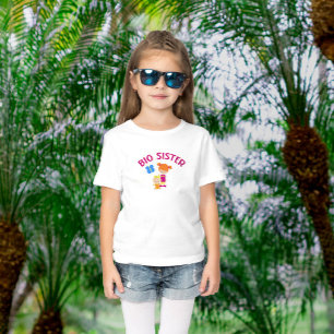Big Sister with Baby Sister Proud Sister T-Shirt