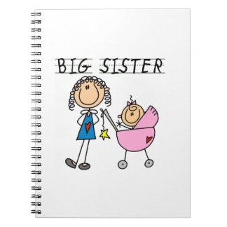 Big Sister With Little Sister Gifts Notebook