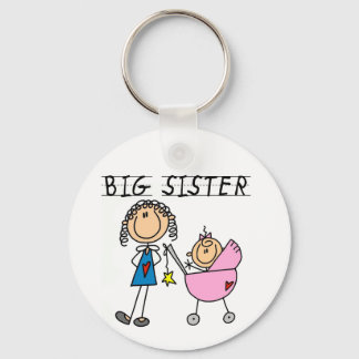Big Sister With Little Sister T-shirts and Gifts Key Ring