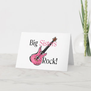 Big Sisters Rock Card