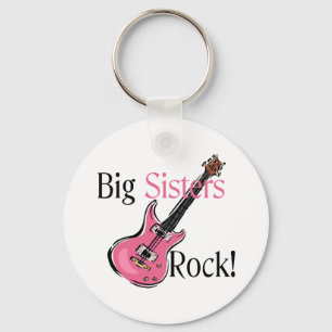Big Sisters Rock Key Ring