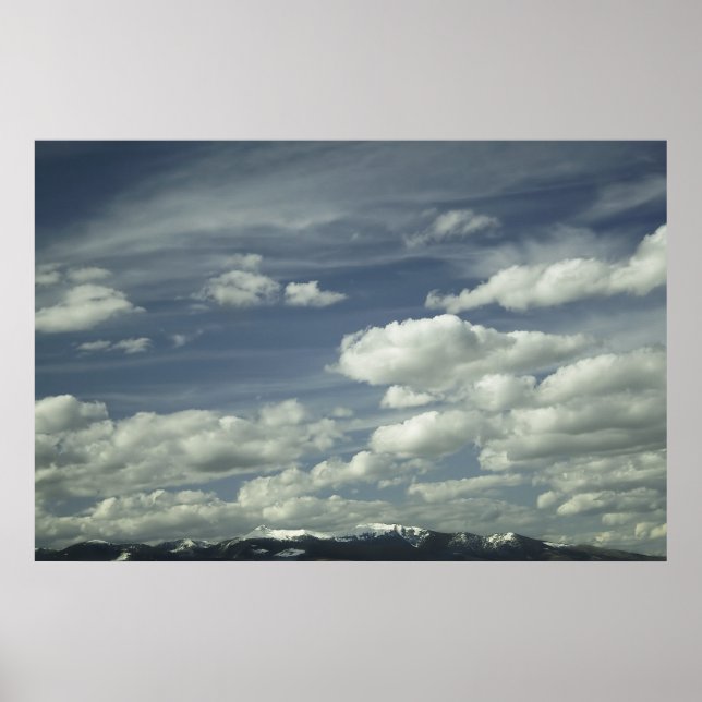 Big Sky, Butte, Montana Print (Front)