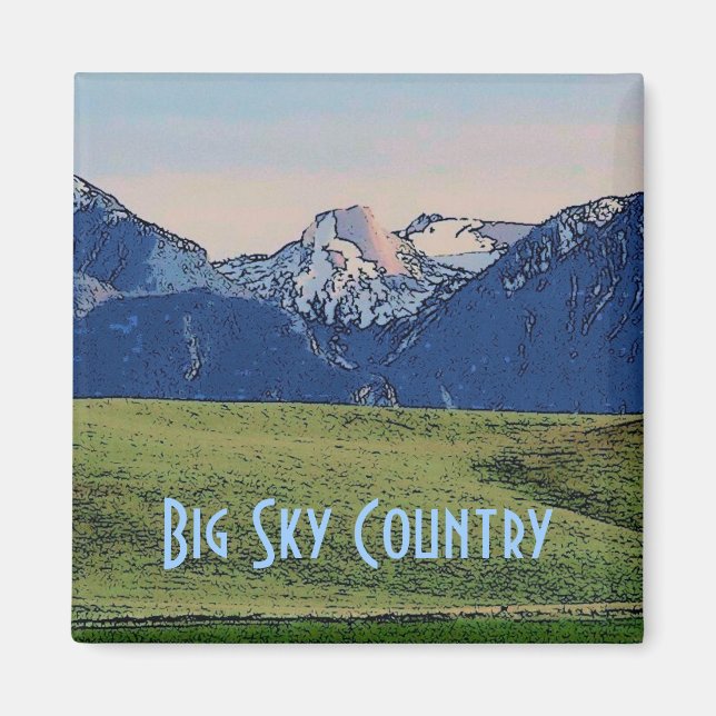 Big Sky Country Magnet (Front)