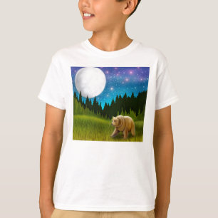 Big Sky Grizzly Kids Sweatshirt T-Shirt