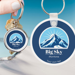 Big sky Montana gift souvenir  Key Ring