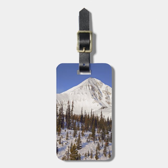 Big Sky Montana mountains Luggage Tag (Front Vertical)