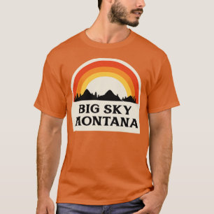 Big Sky Montana Retro T-Shirt