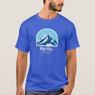 Big Sky Montana ski resort T-Shirt
