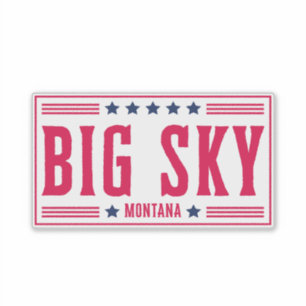 BIG SKY MONTANA Stars & Stripes
