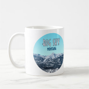 Big Sky Montana Vintage Coffee Mug