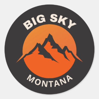 Big Sky Montana Vinyl Sticker