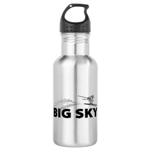 Big Sky Resort Montana Ski Jumper 532 Ml Water Bottle