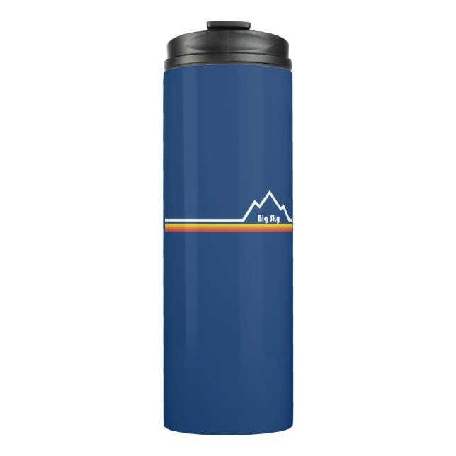 Big Sky Resort Thermal Tumbler (Front)