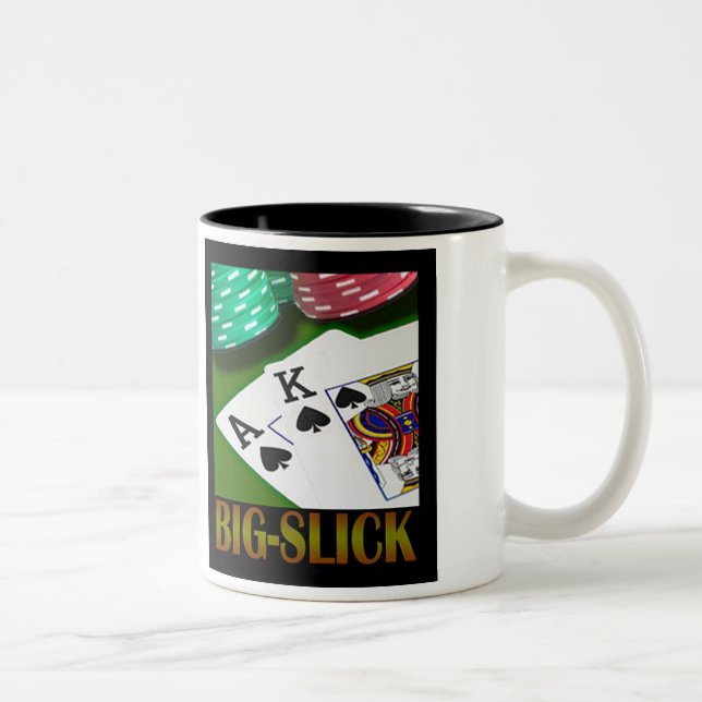 Big-Slick Two-Tone Coffee Mug (Right)