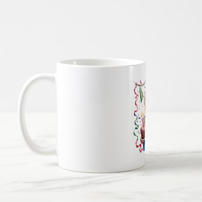 Big Smile Granny Birthday Coffee Mug (Left)