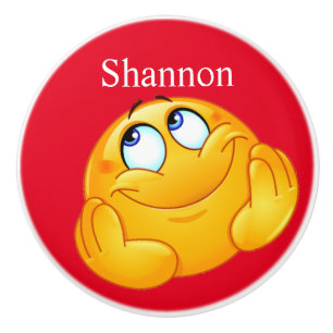 Big Smile Happy Face Drawer Knob - SRF