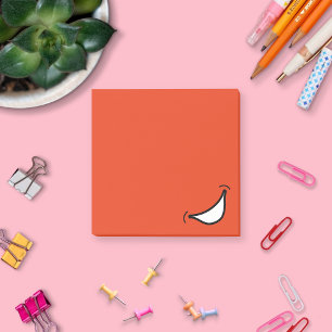 Big Smile Post It Notes