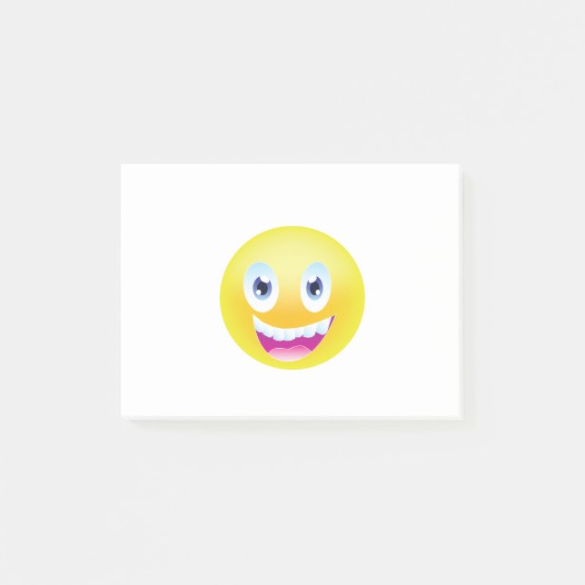 Big Smiley Face Post-it Notes (Front)