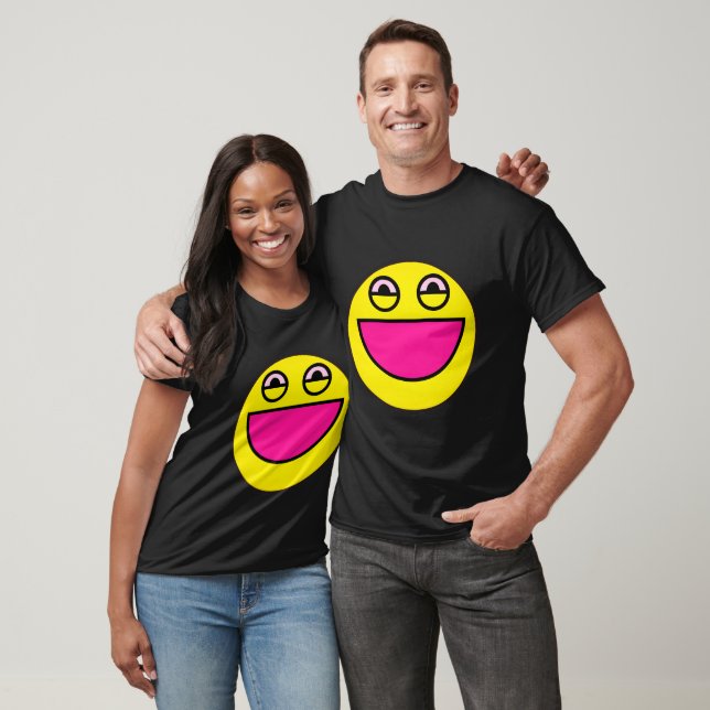 Big Smiley Face T-Shirt (Unisex)